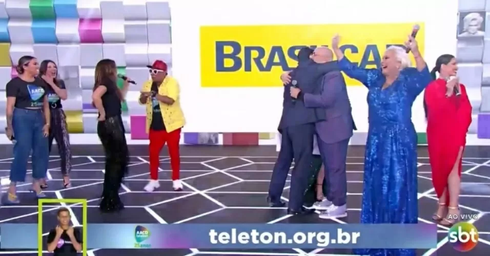 Teleton batendo a meta