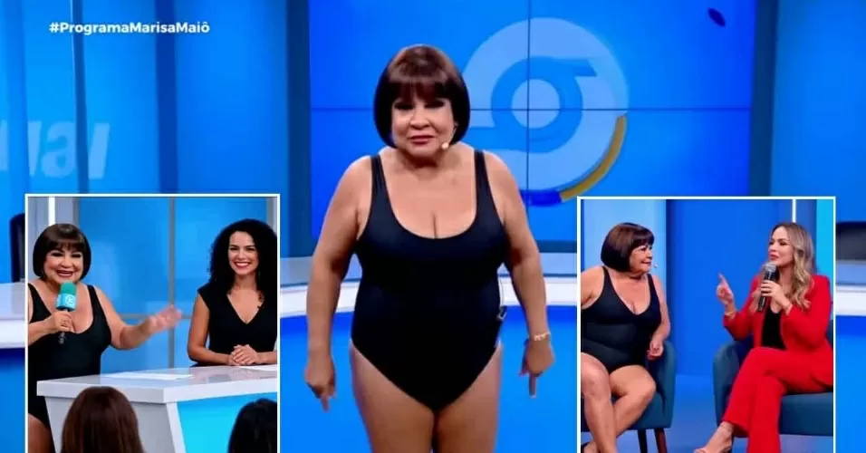 Personagem Marisa Maiô em destaque