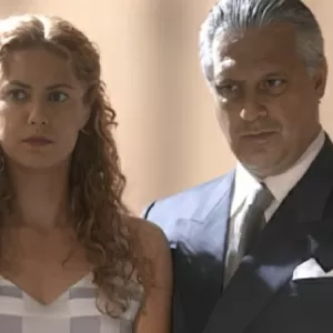 Patricia Pillar e Antonio Fagundes na novela O Rei do Gado, da Globo
