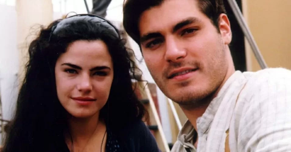 Ana Paula Arósio e Thiago Lacerda em Terra Nostra