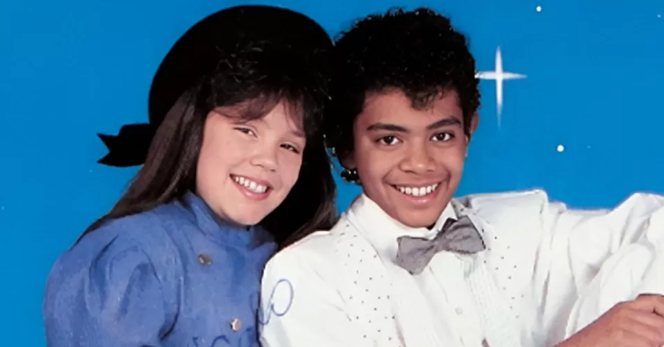 Simony e Jairzinho no final dos anos 1980