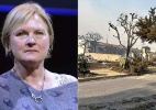 Atriz de Star Trek perde casa com incêndios em Los Angeles: "Virou cinzas" - Denise Crosby e casa em Los Angeles pegando fogo