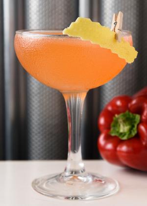 Pepperista, drinque do Benzina - Lucas Terribili/ Divulgação - Lucas Terribili/ Divulgação