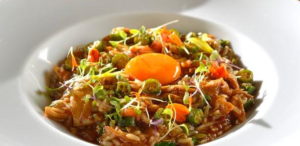 Arroz de galinhada caipira, do Bar da Dona Onça - Mauro Holanda / Divulgação - Mauro Holanda / Divulgação