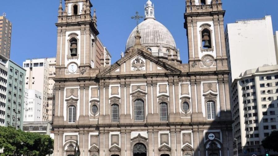 Igreja de Nossa Senhora da Candelária, no Rio de Janeiro - RioTur / Divulgação