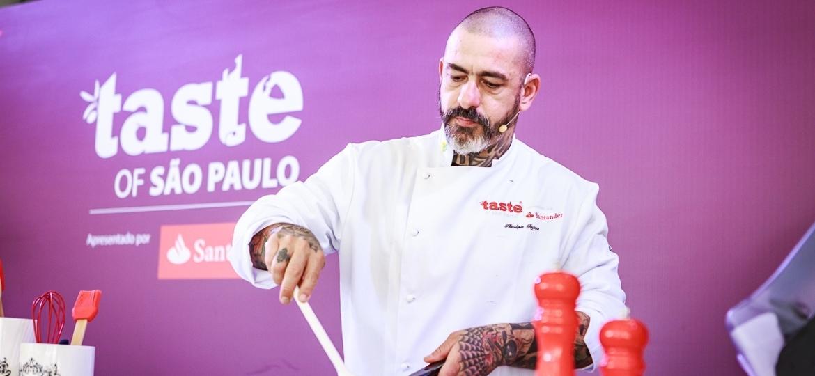 Chef Henrique Fogaça participa da edição de 2017 do Taste of São Paulo - Divulgação