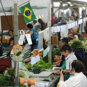 Feira do Produtor Orgânico da AAO, no Parque da Água Branca - Luiz Prado / Divulgação - Luiz Prado / Divulgação