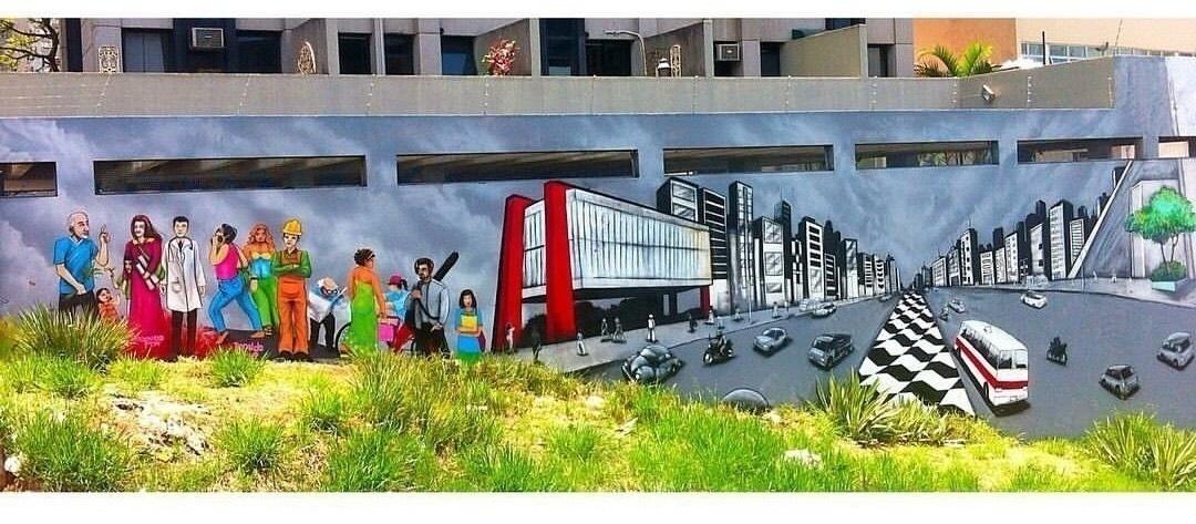 Grafite Alexandre Puga - Divulgação