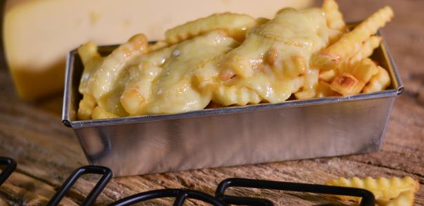 Batata frita com raclete do Stunt Burger - Divulgação - Divulgação