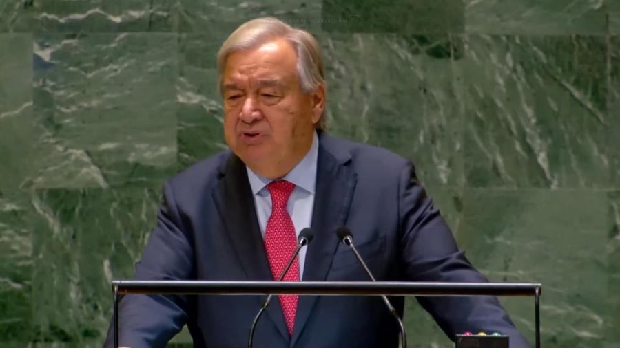 António Guterres em Assembleia Geral das Nações Unidas