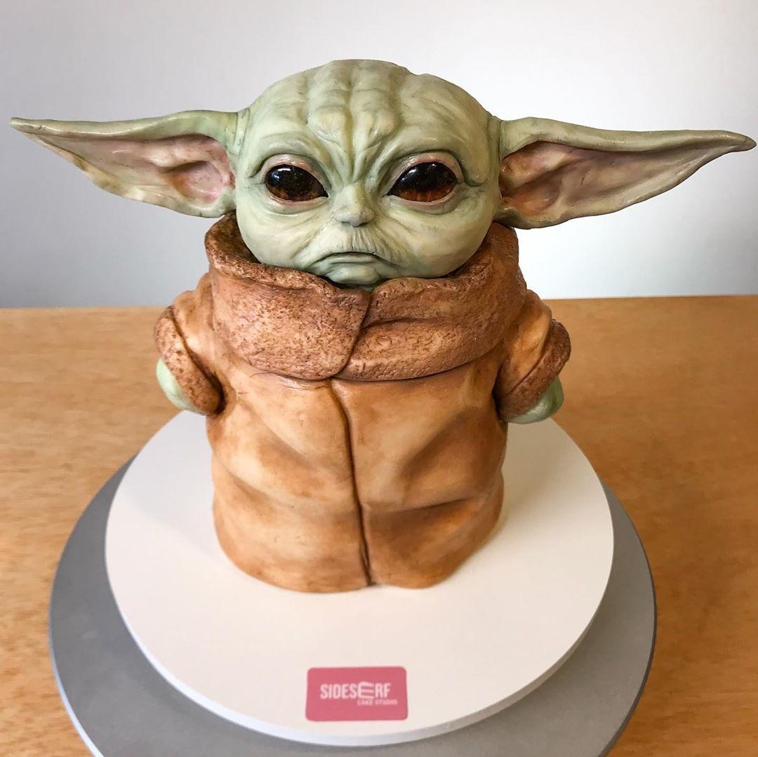 O Bebe Yoda Virou Bolo E O Resultado E Surpreendente Assista Entretenimento Bol