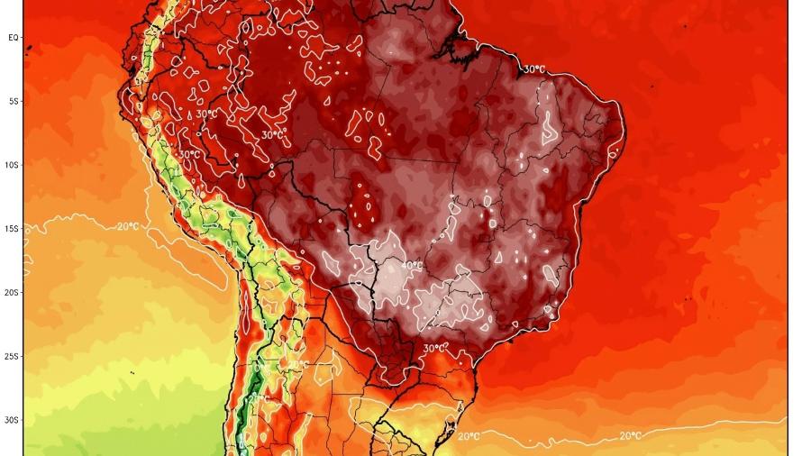 Metsul considera que onda de calor será uma das piores da história do Brasil