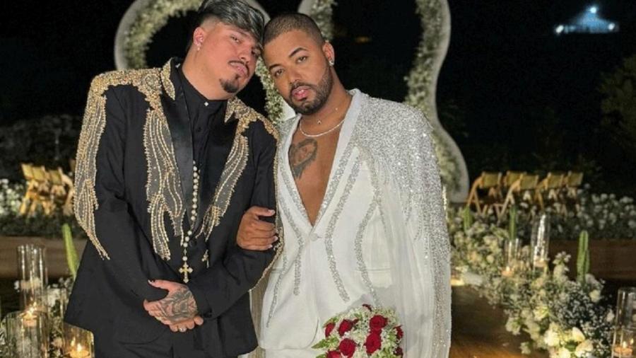 Hytalo Santos e Euro se casaram na quinta-feira 30  - Reprodução/Instagram