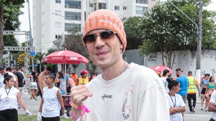 Leo Picon no Bloco da Favorita em SP