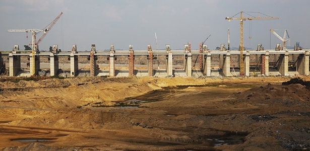 Barragem do Sítio Pimental na hidrelétrica de Belo Monte - Lalo de Almeida/Folhapress