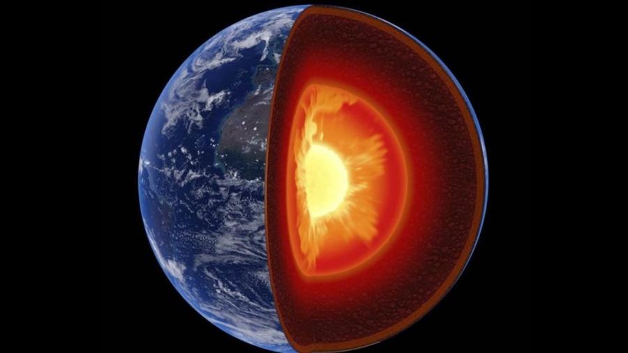 Muitas das propriedades mais fundamentais do núcleo da Terra são desconhecidas