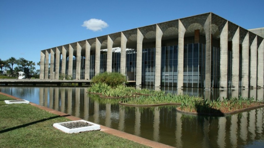 O Palácio do Itamaraty, em Brasília - Bia Fanelli/Folhapress