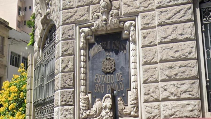 Foto da fachada do prédio do MPSP (Ministério Público de São Paulo), no centro da capital paulista