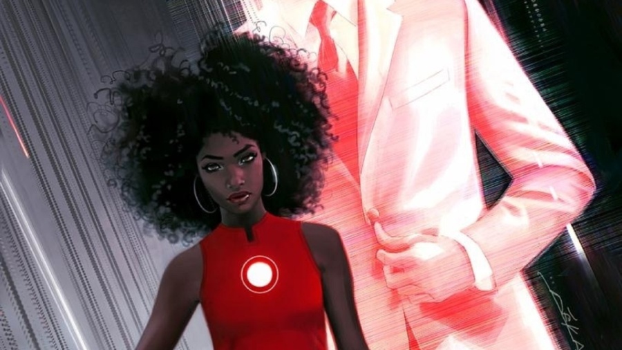 Capa da HQ "Invincible Iron Man" com Riri Williams, que substituirá Tony Stark como "Homem de Ferro" - Marvel/Divulgação