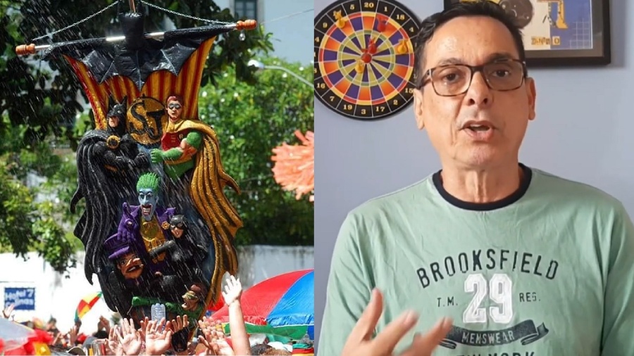 Beto Rezende foi o idealizador de bloco carnavalesco de Olinda - Reprodução/Instagram e YouTube
