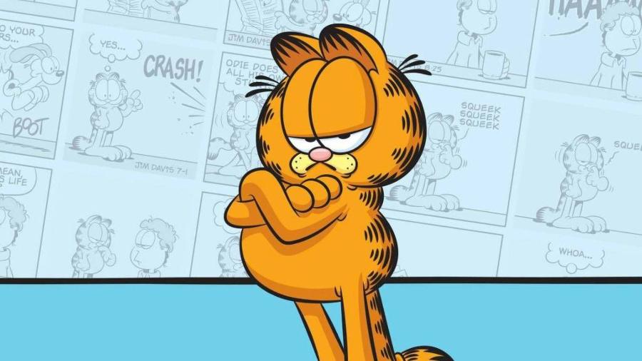 O gato Garfield, criado pelo quadrinista Jim Davis