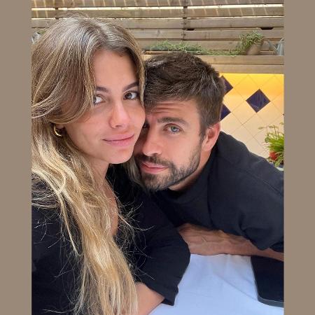 Piqué ao lado de Clara Chía, sua nova namorada - Reprodução/Instagram