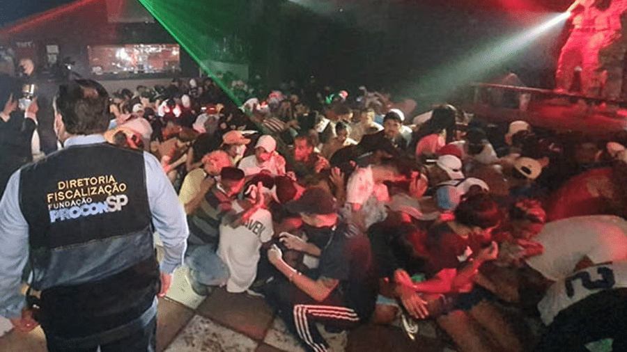 Policia prende organizador de festa clandestina para 500 pessoas na zona sul de São Paulo - Reprodução