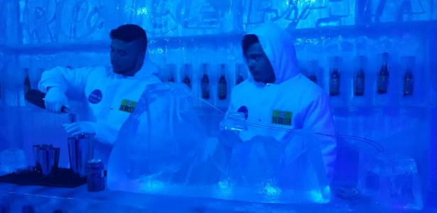 Ice Bar no Rio de Janeiro ficará aberto até 12 de março - Divulgação