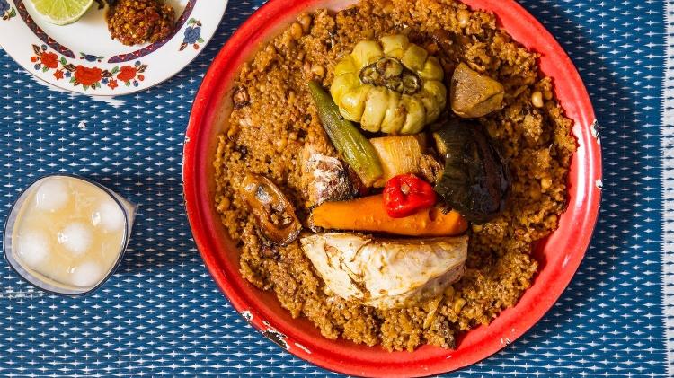 Comida africana e drinques sem álcool são tendências gastronômicas de 2020 - Prato do chef Pierre Thiam - Evan Sung