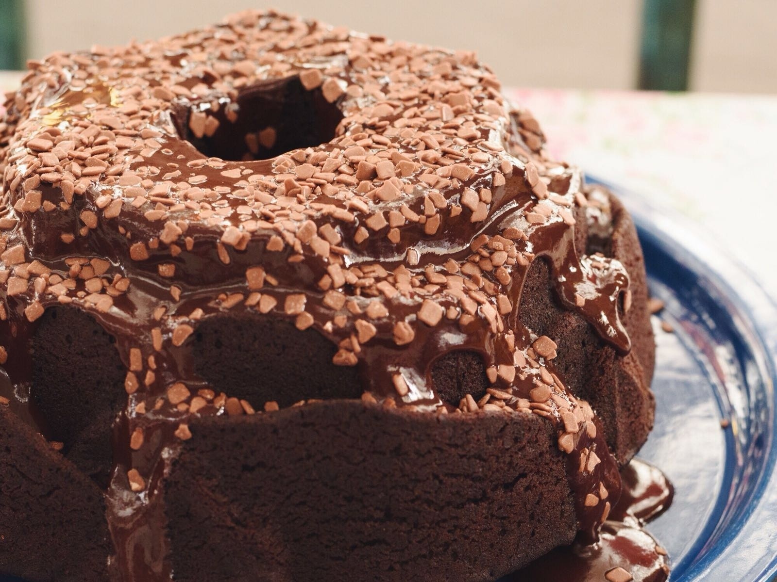 Bolo de chocolate com ganache - Panelinha