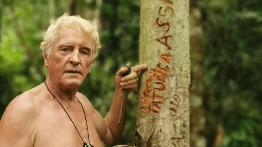 O alemão Wolfgang Brog, de 75 anos, no Amazonas acusado de estupro de vulnerável - Reprodução/Fantástico