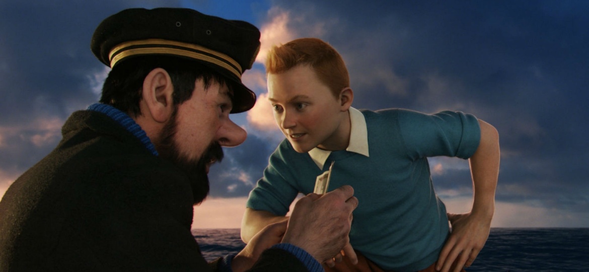 Cena do filme "As Aventuras de Tintin" - Divulgação