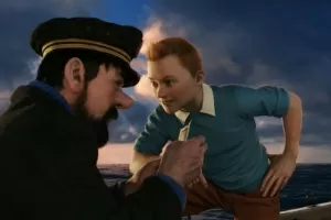 Cena do filme "As Aventuras de Tintin" - Divulgação