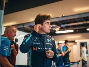 Argentino Colapinto faz mais em um GP do que americano Sargent fez em 37