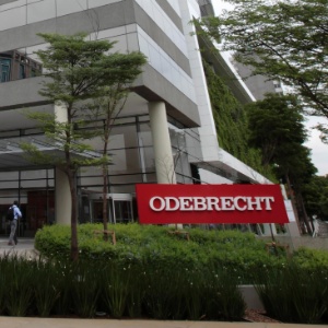 Prédio onde fica a sede da construtora Odebrecht, em São Paulo - Paulo Whitaker/Reuters