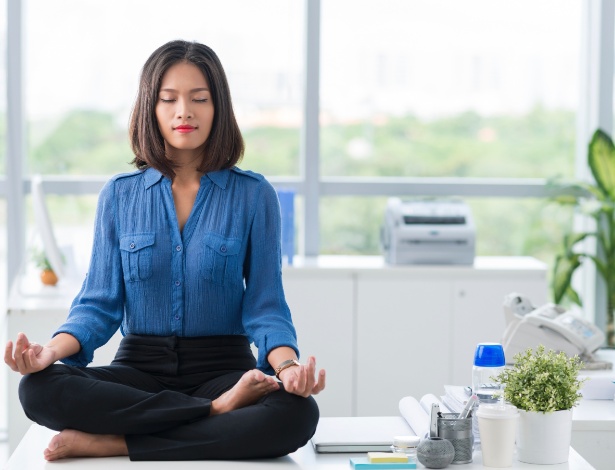 A prática constante da meditação reduz o estresse e a ansiedade, além de fortalecer o sistema imunológico - iStock