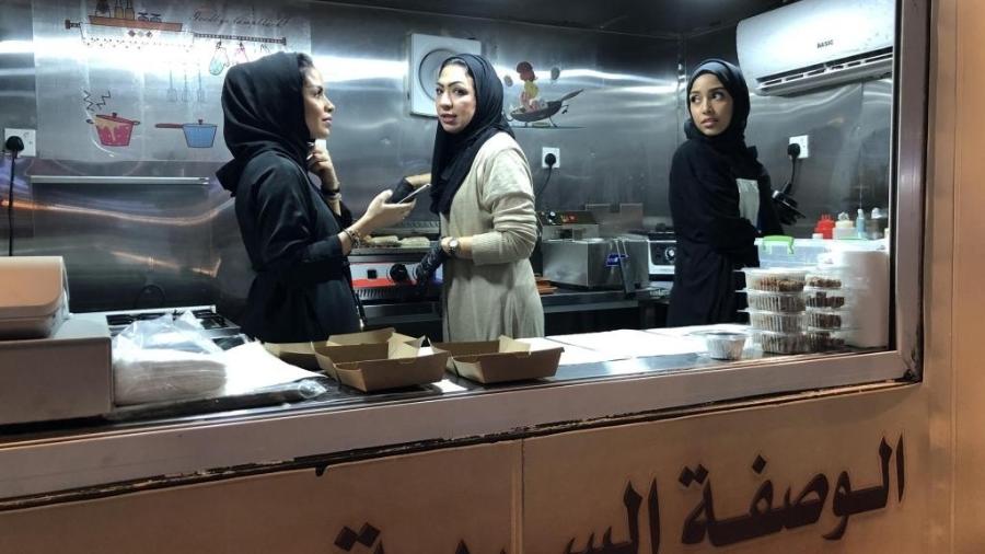 Os food trucks começam a aparecer nas ruas de Jeddah, no oeste da Arábia Saudita - Ferat/RFI