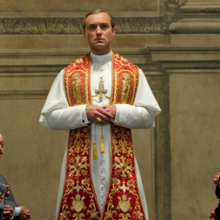 Jude Law é o papa Pio 13 em "The Young Pope" - Gianni Fiorito/Divulgação - Gianni Fiorito/Divulgação