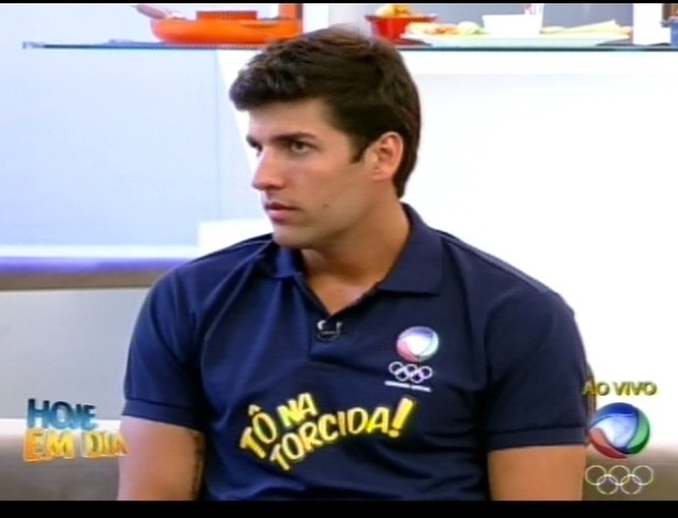 Diego Pombo dá entrevista ao "Hoje em Dia" (27/7/12)