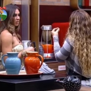 Nicole Bahls e Viviane Araújo protagonizaram várias discussões desde o início do programa (6/6/12)