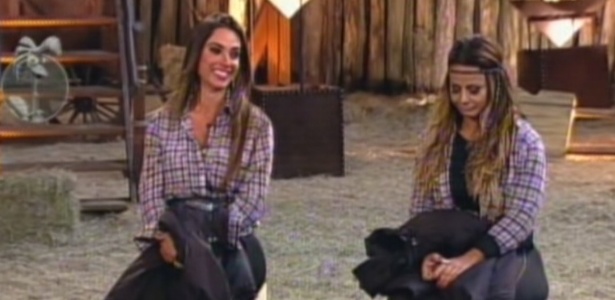 Nicole Bahls e Viviane Araújo ouvem Britto Jr. falar sobre suas brigas (26/8/12)