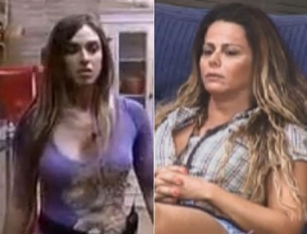 Nicole Bahls e Viviane Araújo discutiram por causa de uma cabeça de alho (16/7/12)