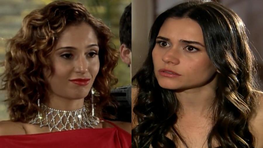 Bebel (Camila Pitanga) e Paula (Alessandra Negrini) em "Paraíso Tropical" - Reprodução Vídeo/TV Globo
