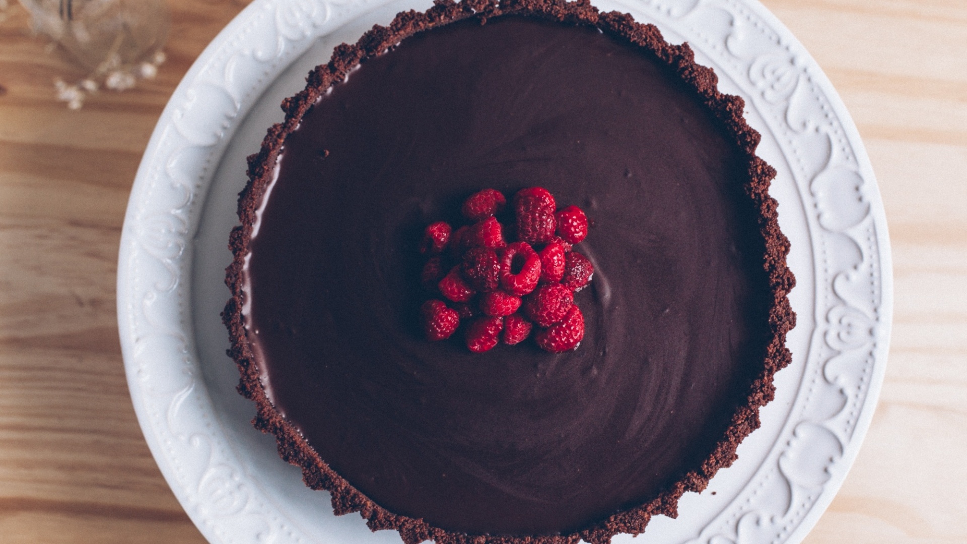 Torta de chocolate e framboesa Receita, Como Fazer e Ingredientes