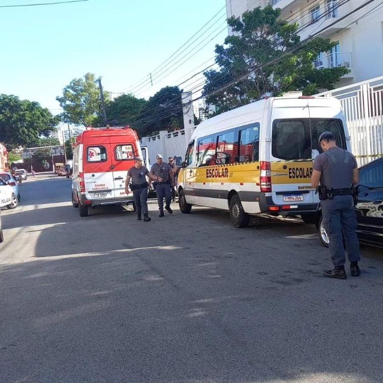 A criança foi esquecida dentro da van escolar na Mooca, na zona leste de São Paulo