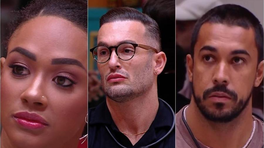BBB 25: Aline, Diego e Maike estão no Paredão BBB 25: Aline, Diego e Maike estão no Paredão