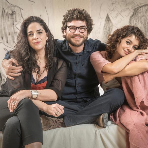Laura (Martha Nowill), Paulo (Emílio Dantas) e Maria Alice (Sophie Charlotte) em "Todas as Mulheres do Mundo"