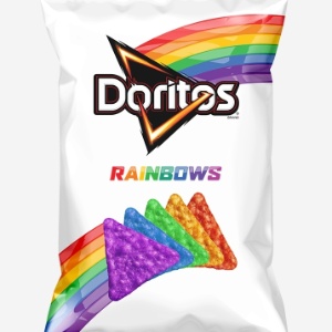 Todas as vendas do Doritos Rainbows vão para o projeto It Gets Better - Divulgação