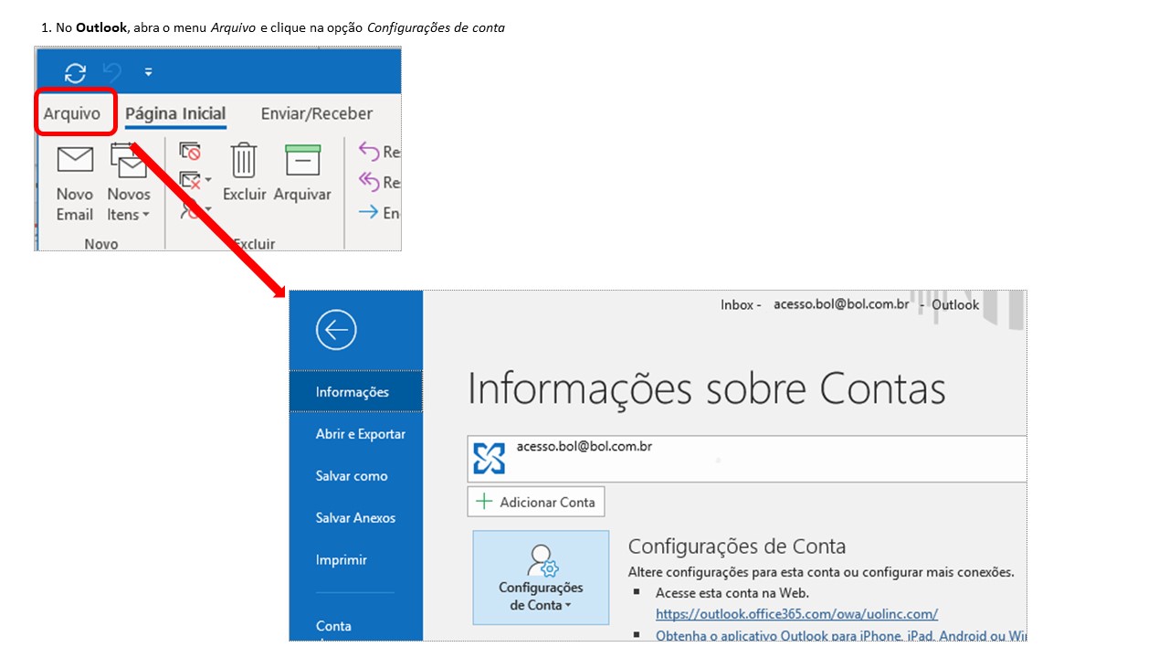 Como solucionar o erro da configuração de e-mail da UOL – Central