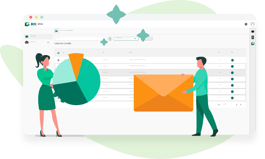 Sincronização Automática de E-mails